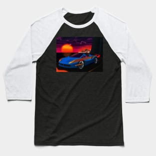 Sunset Drive Baseball T-Shirt